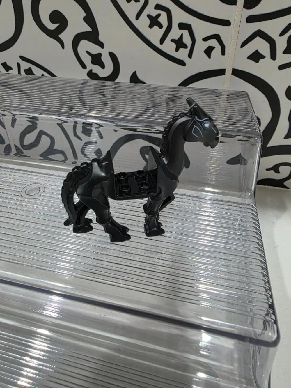 LEGO Harry Potter Thestral Black Skeletal Horse Figure No Wings Replacement